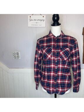 Vintage BDG urban outfitters Plaid Long Sleeve Button Down Shirt